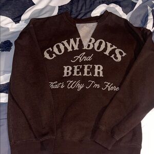 Goodie two sleeves country graphic sweatshirt